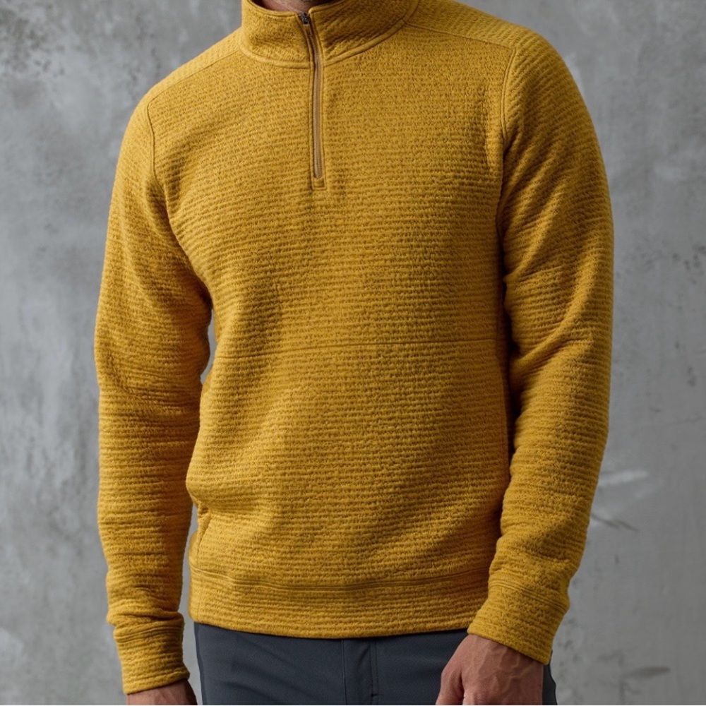 Men's VRST Mustard yellow Sweater